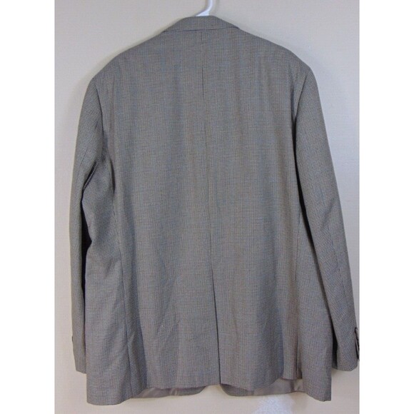 Lauren Ralph Lauren Blazer Sports Coat Mens Size 48L Herringbone 2 Button Career - Picture 4 of 10
